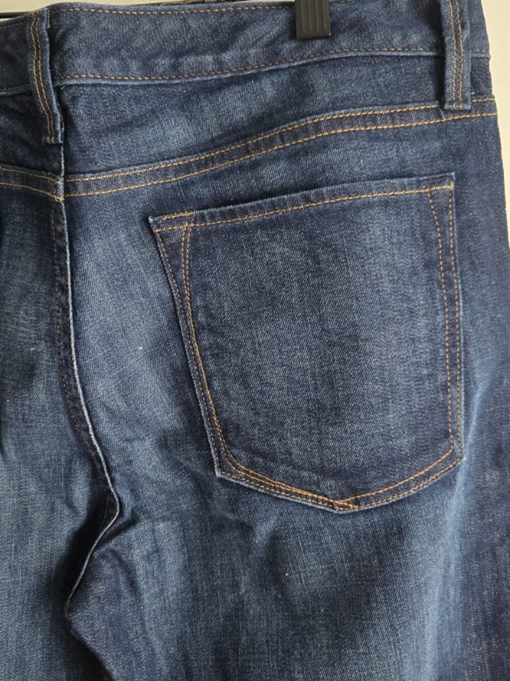 Banana Republic Dark Wash Straight Leg Jeans 32R EUC - Picture 12 of 13